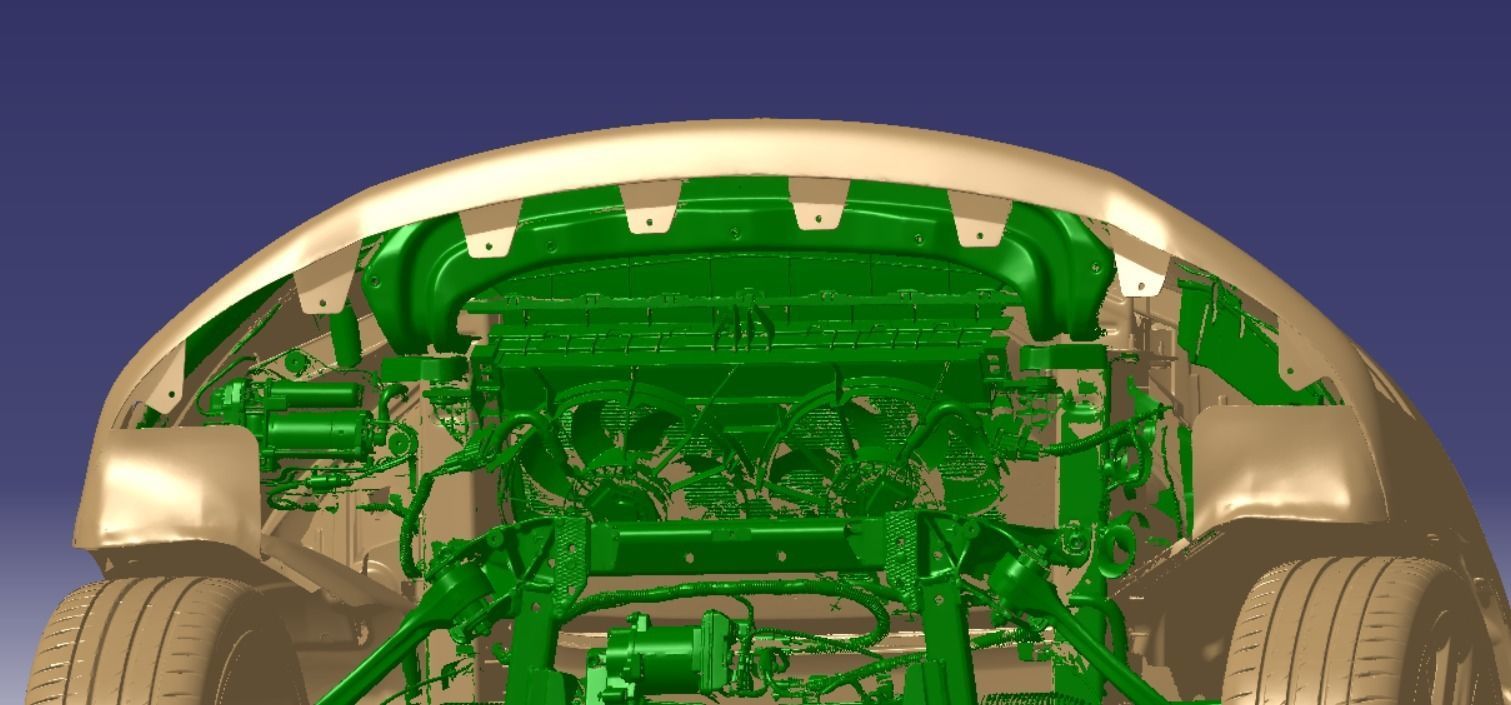 Tesla Model S Plaid 2021 Vehicle 3d scan model 3D model 3D model_10