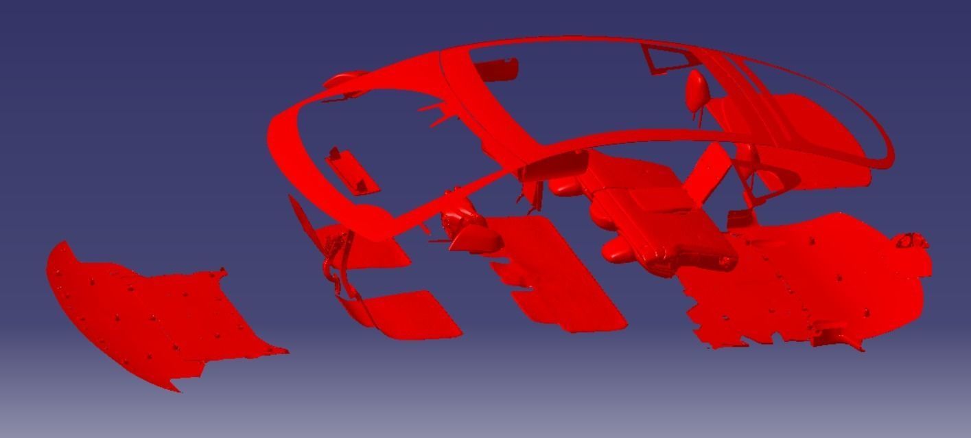 Tesla Model S Plaid 2021 Vehicle 3d scan model 3D model 3D model_16