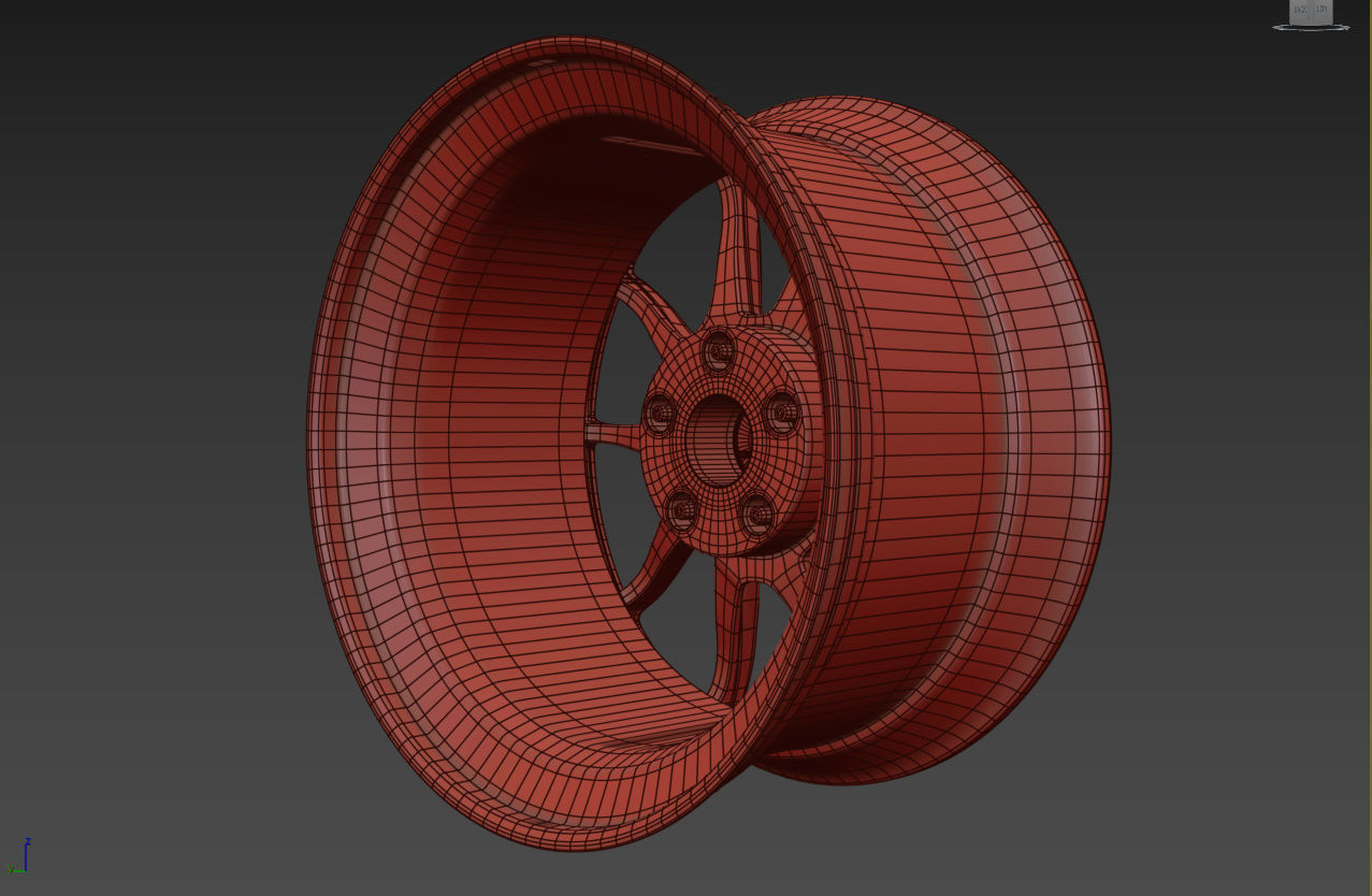 SSR GTV02 Wheel 3D model_15