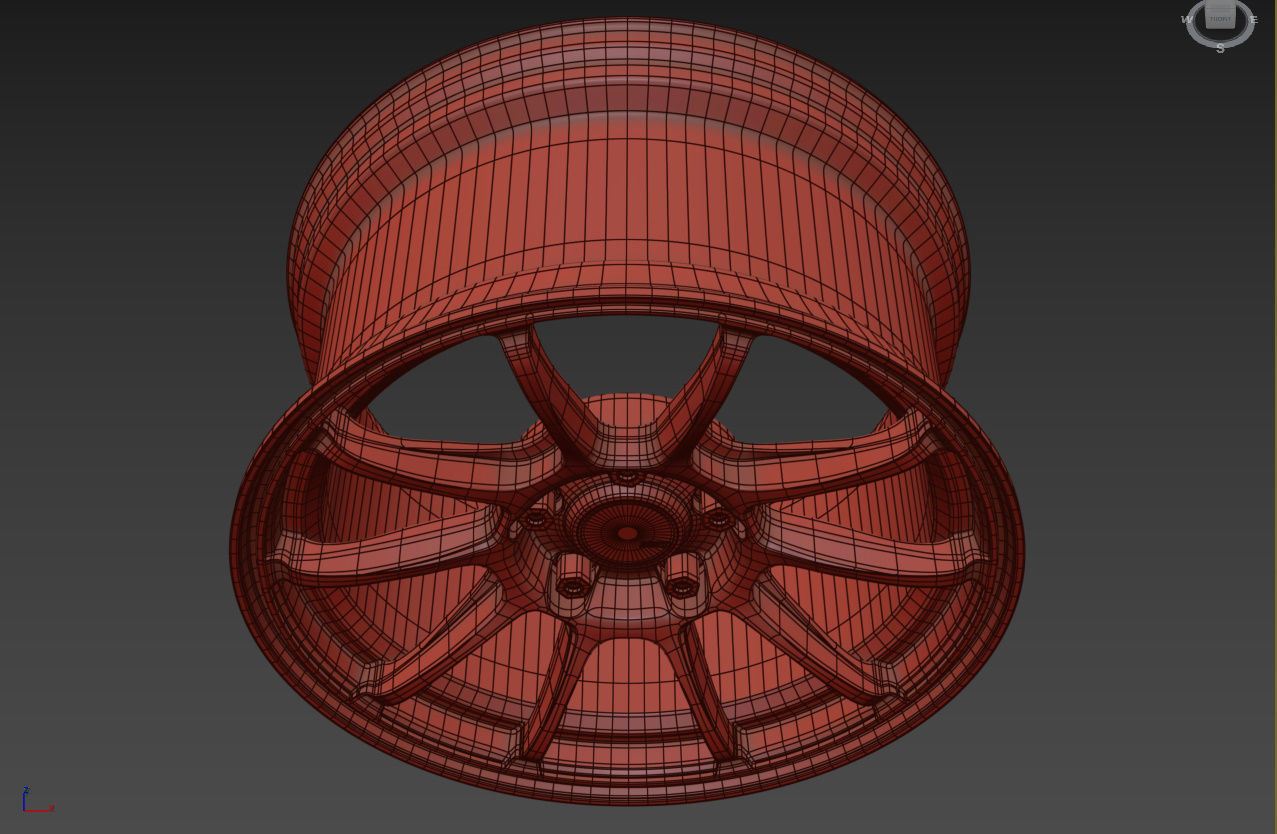 SSR GTV02 Wheel 3D model_19