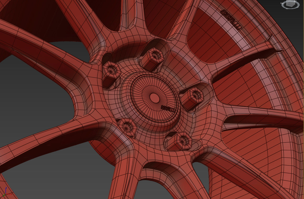 SSR GTV02 Wheel 3D model_31
