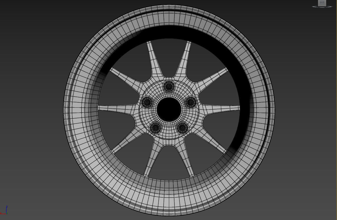 SSR GTV02 Wheel 3D model_38
