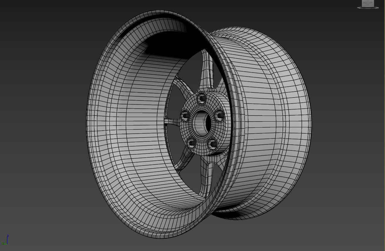 SSR GTV02 Wheel 3D model_14