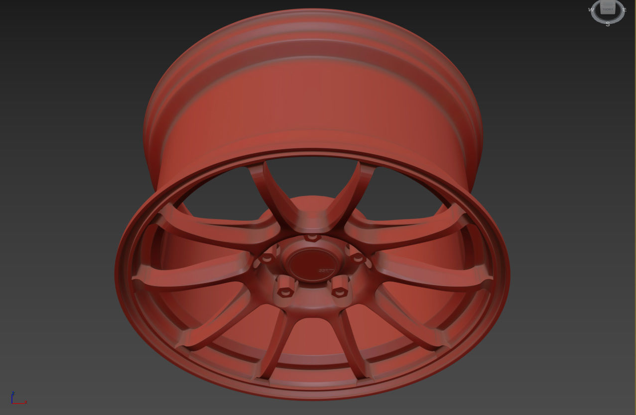 SSR GTV02 Wheel 3D model_20