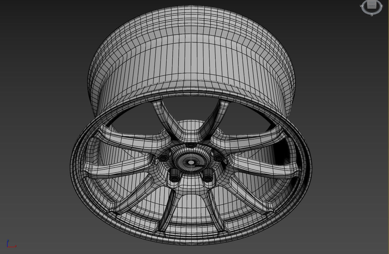 SSR GTV02 Wheel 3D model_18