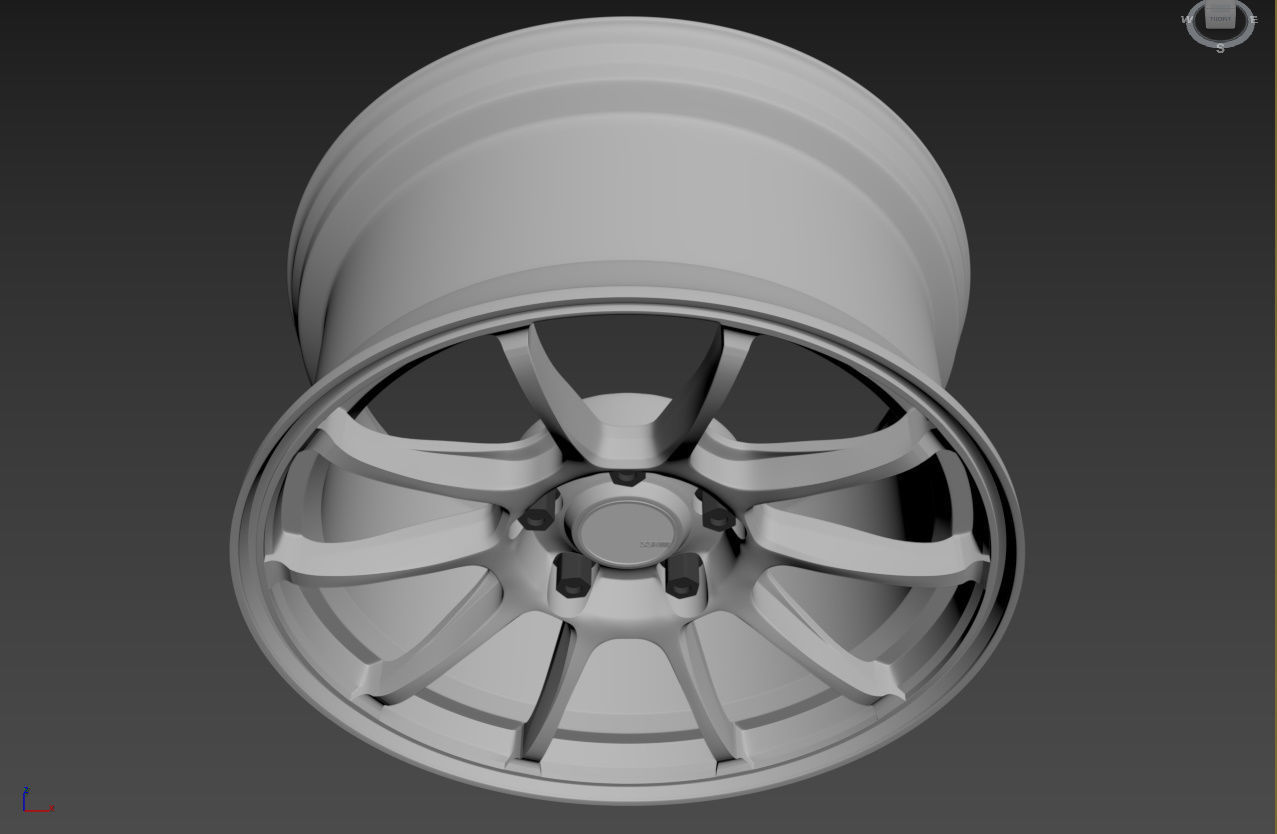 SSR GTV02 Wheel 3D model_17