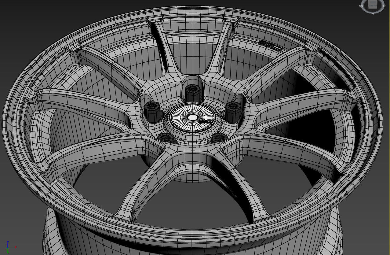 SSR GTV02 Wheel 3D model_26