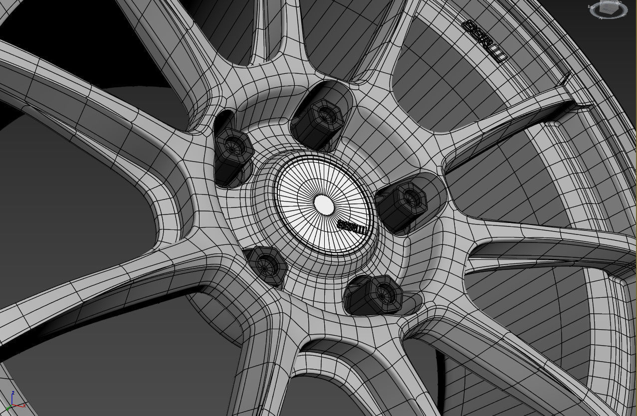 SSR GTV02 Wheel 3D model_30