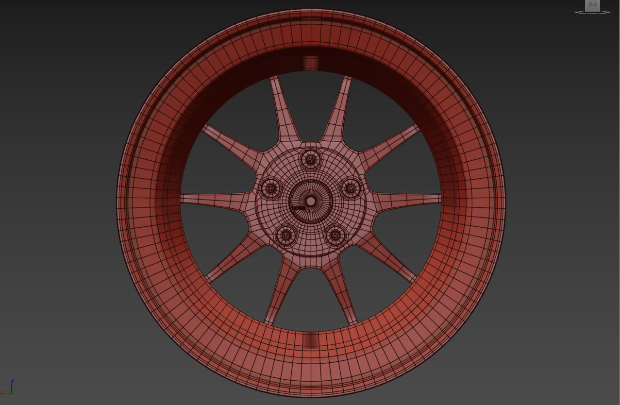 SSR GTV02 Wheel 3D model_39