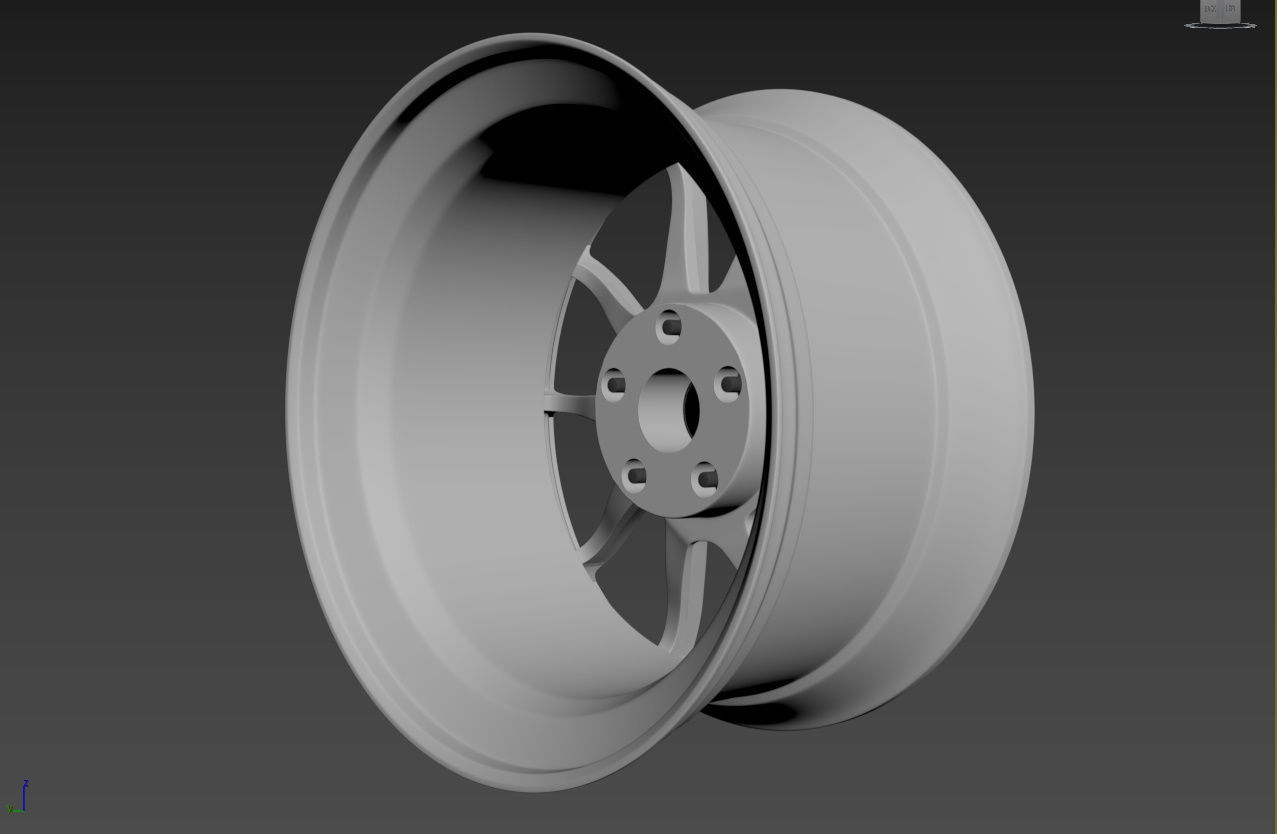 SSR GTV02 Wheel 3D model_13