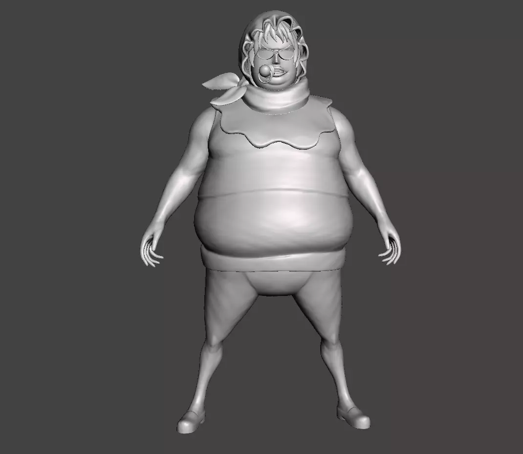 Senor Pink 3D Model 3D print model