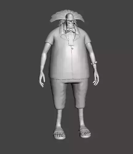 Crocus 3D Model 3D print model