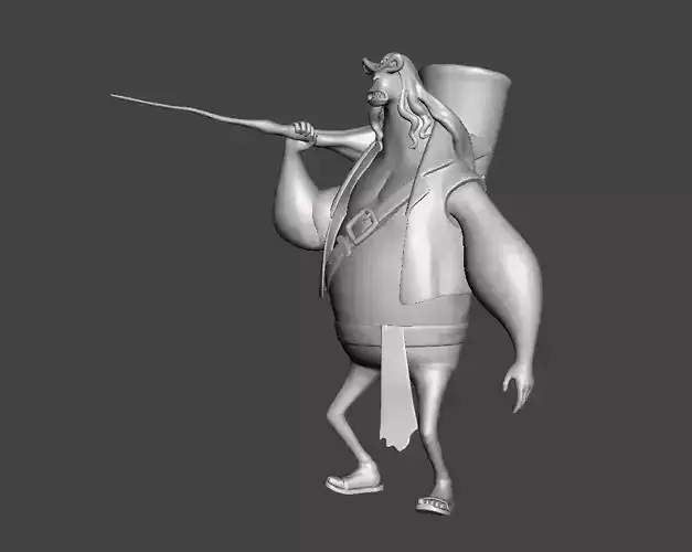 Dosun - New fish man Pirates 3D Model