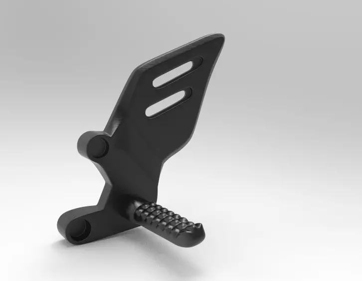 YAMAHA MT09 2021 2023 HEEL GUARD PARATACCO 3D print model_0