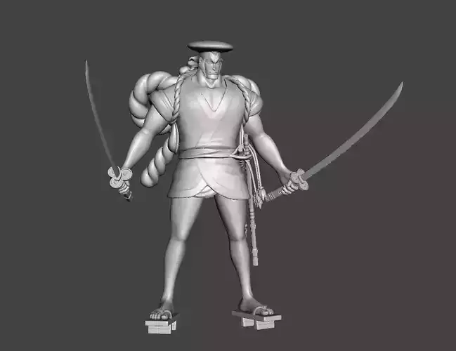 Kozuki Oden 3D Model 3D print model