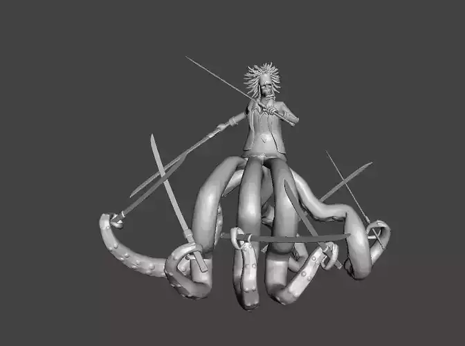 Hyouzou - New Fish man Pirates 3D Model