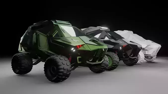 Truck SUV concept model