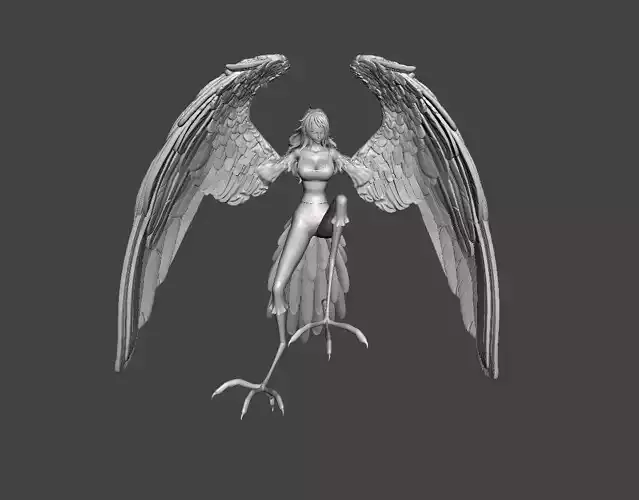 Monet One Piece 3D Model 3D print model