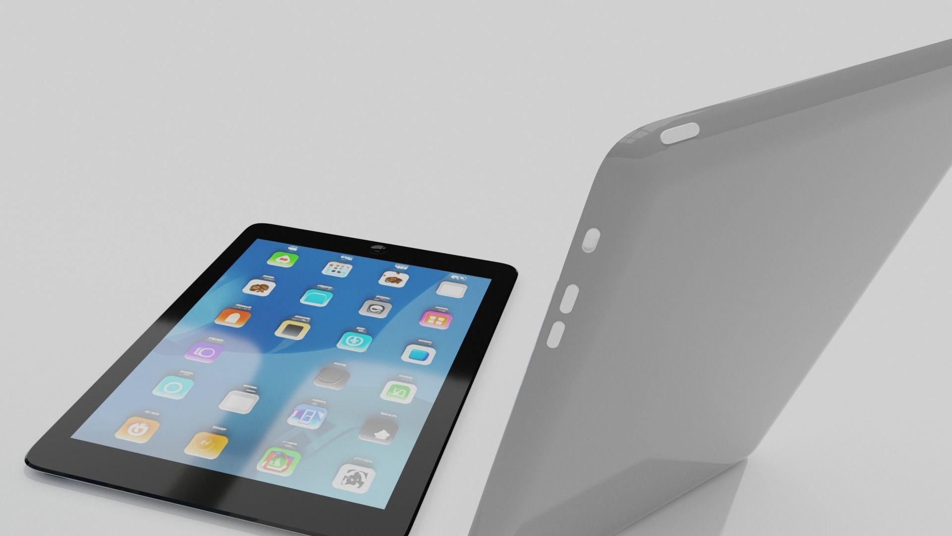 iPad 3D Model 3D model_3