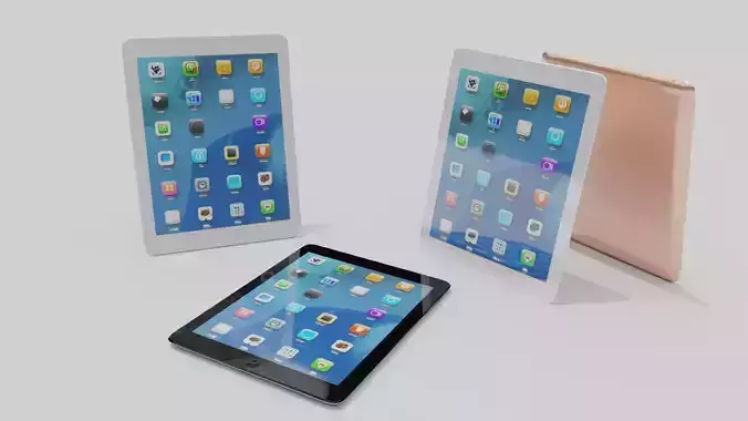 iPad 3D Model