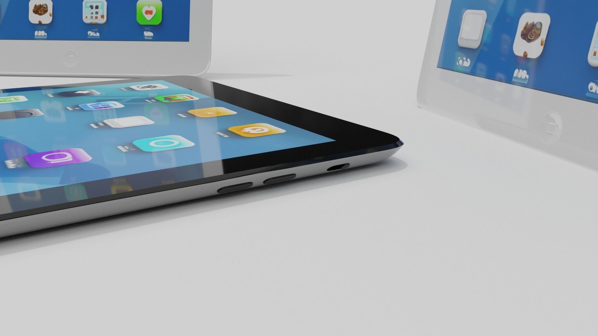 iPad 3D Model 3D model_6