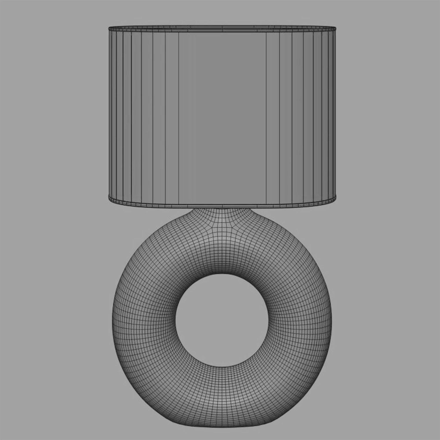 Lampada da tavolo in ceramica Katy 3D model_3