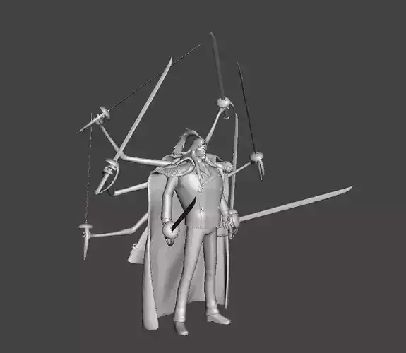 Vice Admiral Onigumo 3D Model