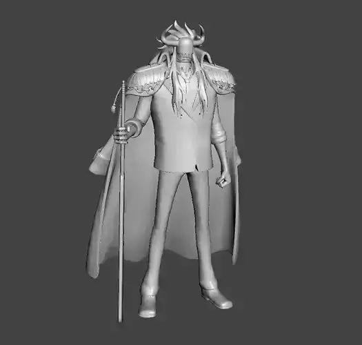 Vice Admiral Shark Cutter Bastille 3D Model