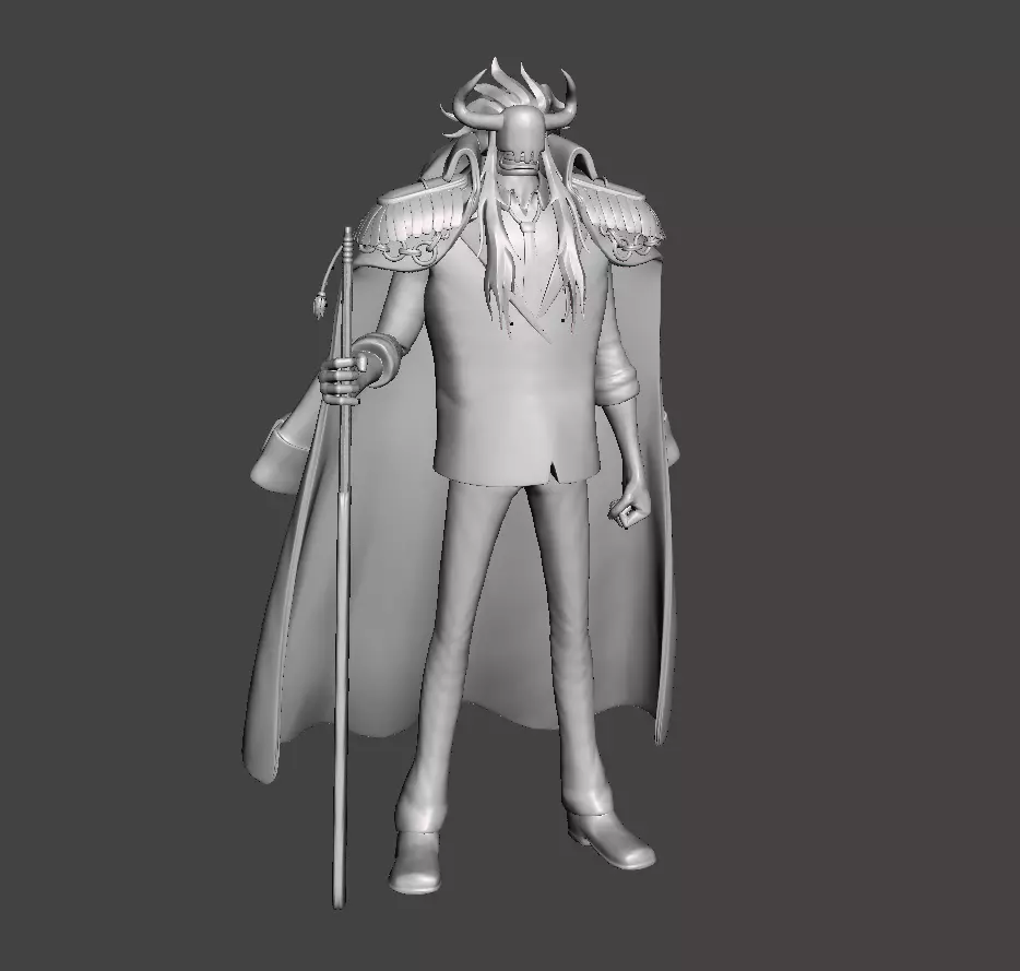 Vice Admiral Shark Cutter Bastille 3D Model 3D print model_0