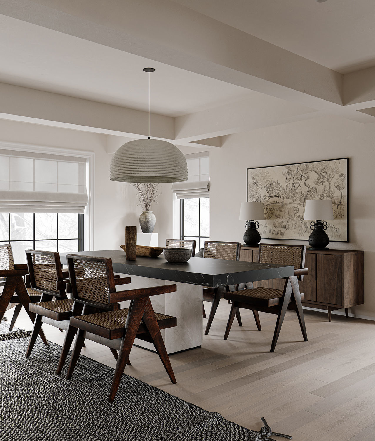 villa 3D model for Corona render 3D model 3D model_3