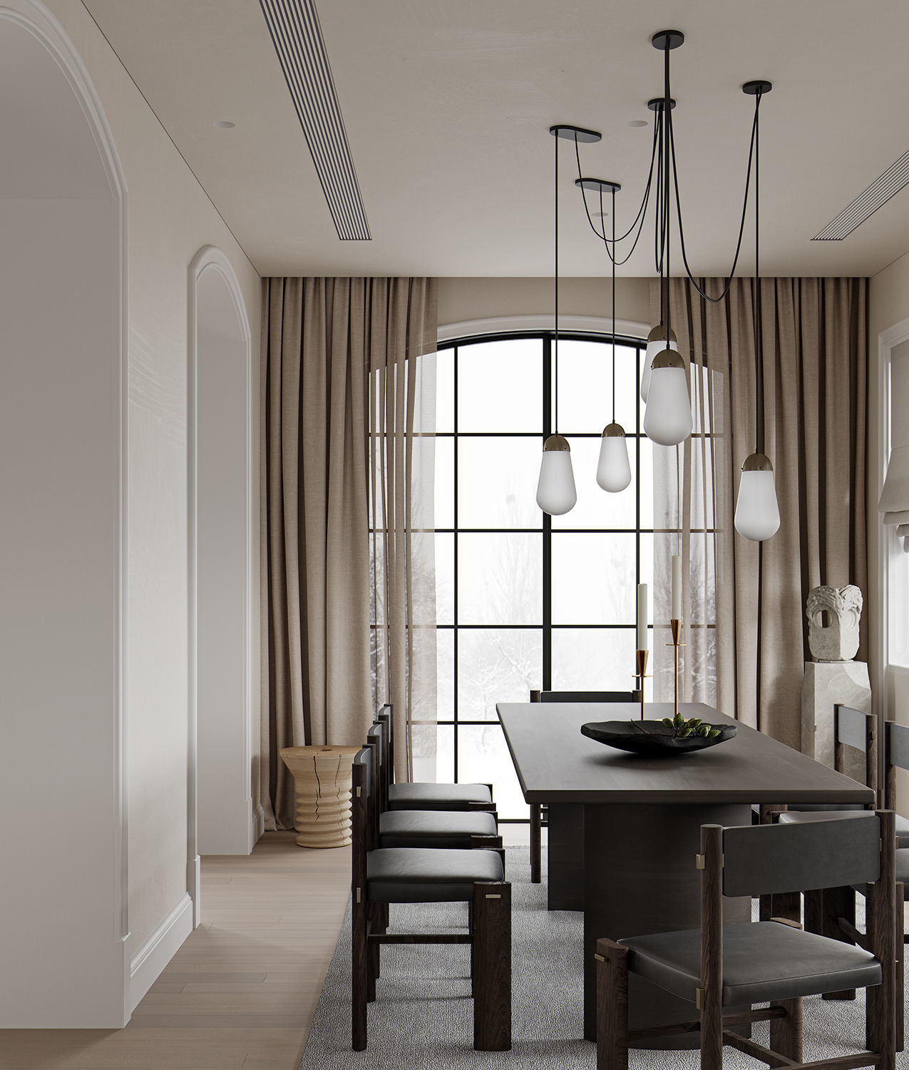 villa 3D model for Corona render 3D model 3D model_2