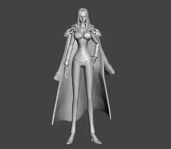 Black Cage Hina 3D Model