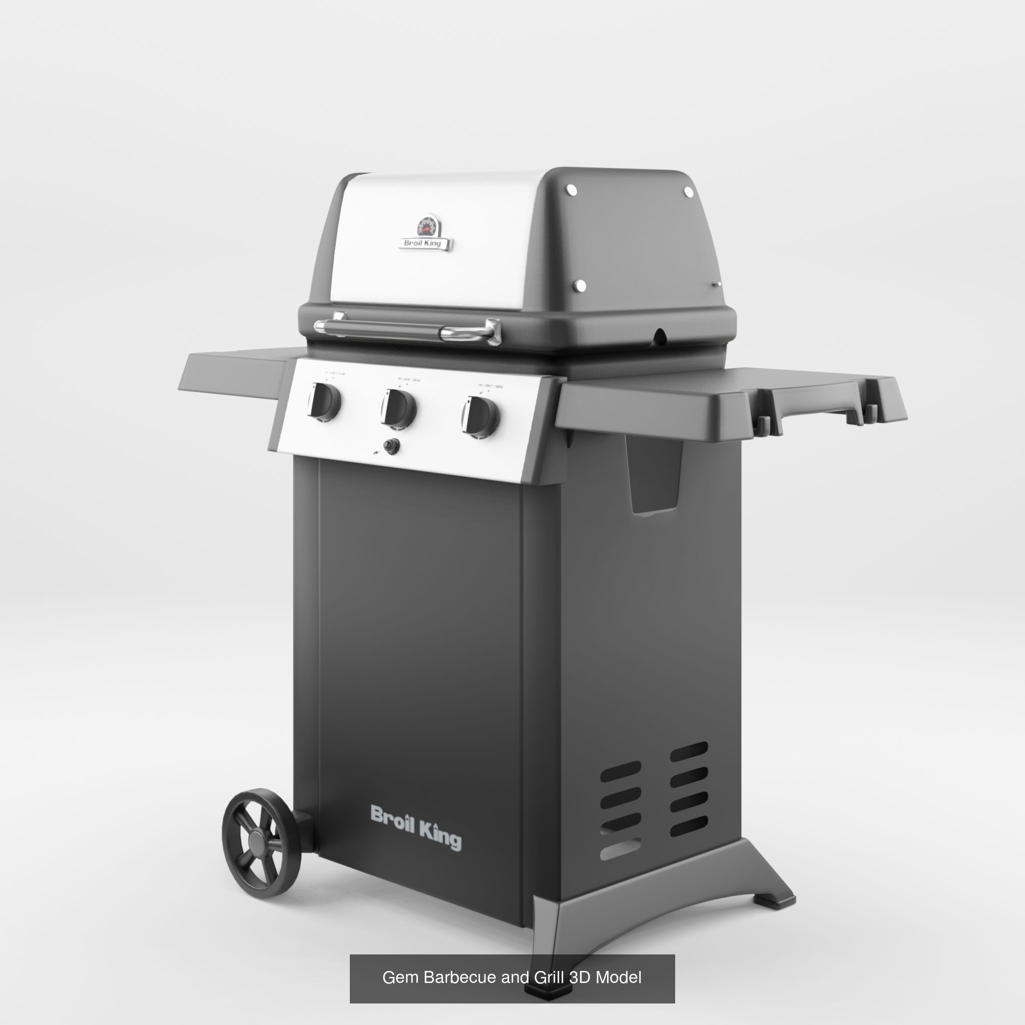 Collection-2 of Barbecue and Grill 3D Models - 12 Models _5