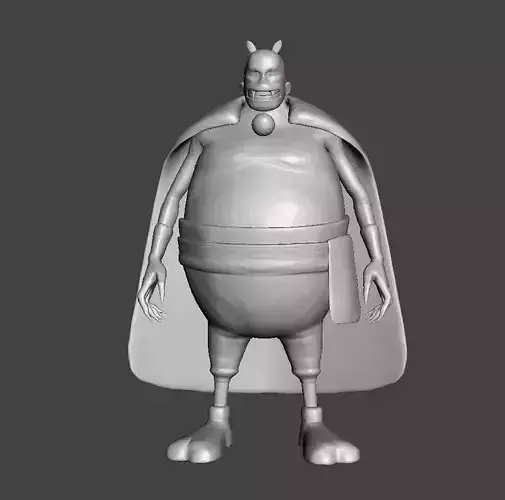 Buchi - Black Cat Pirates 3D Model