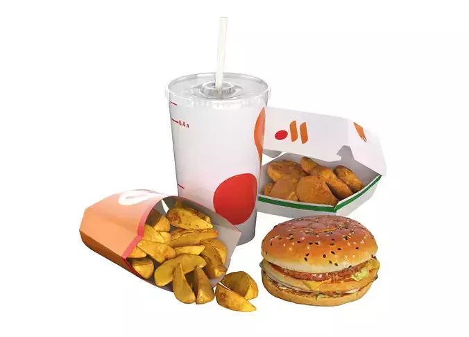 Burger set