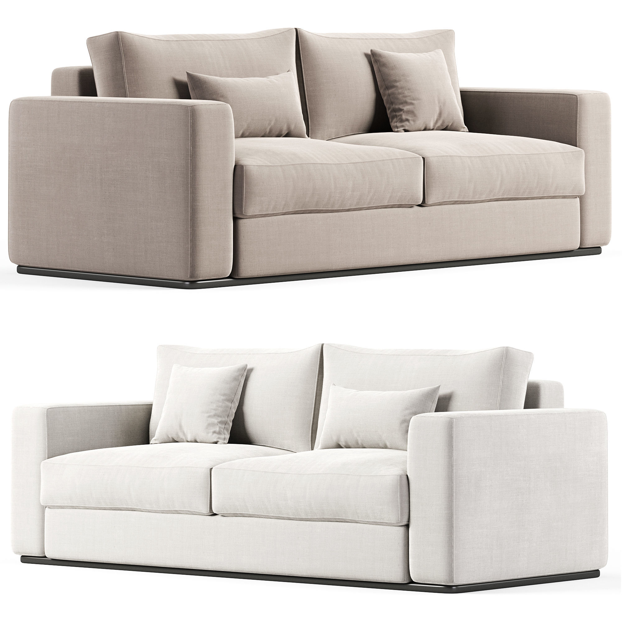 Sofa laura sofa standard 3D model_1