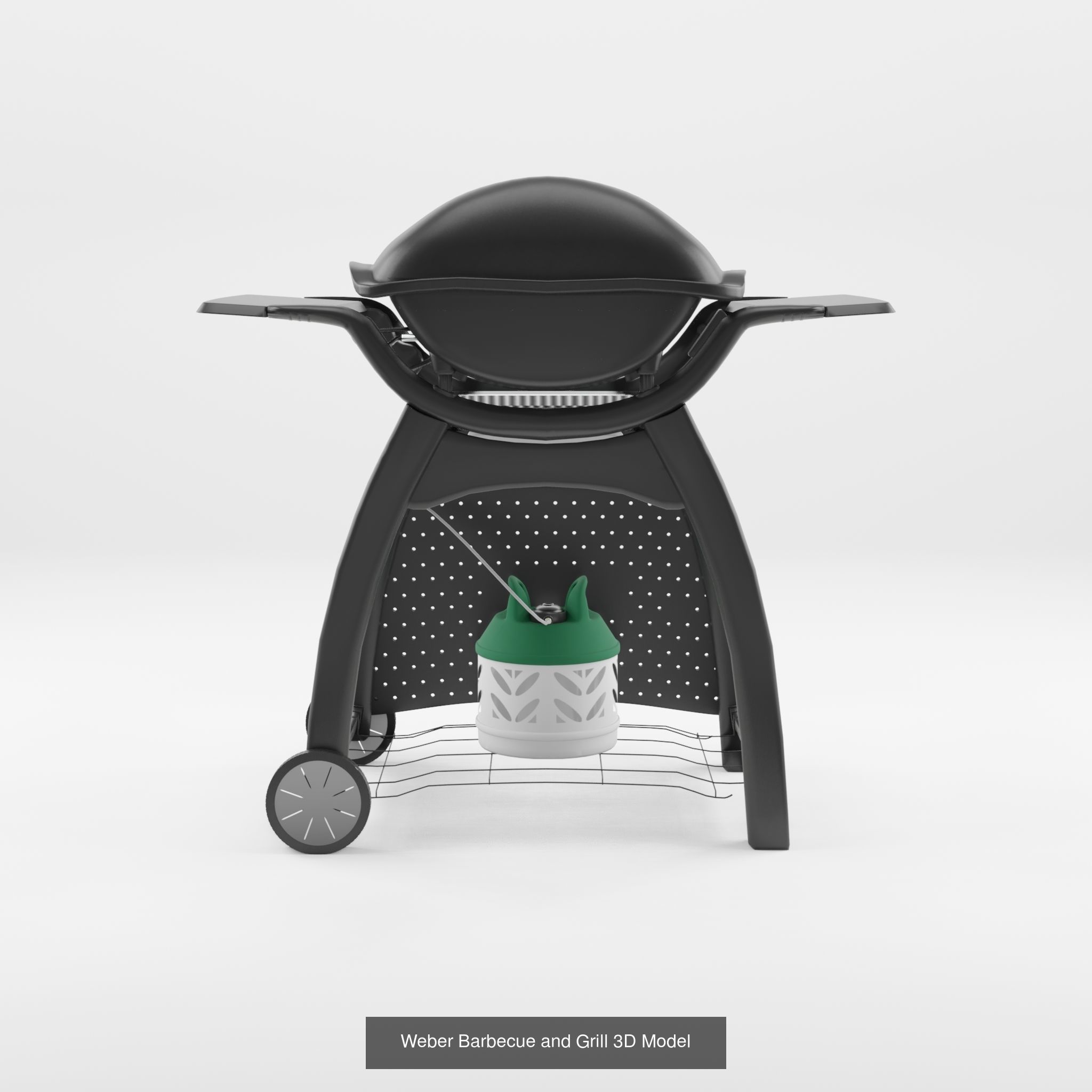 Collection-3 of Barbecue and Grill 3D Models - 12 Models _8
