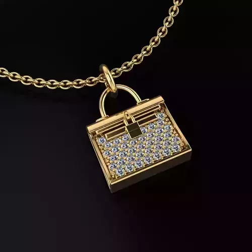 Hermes Bag Pendant 
