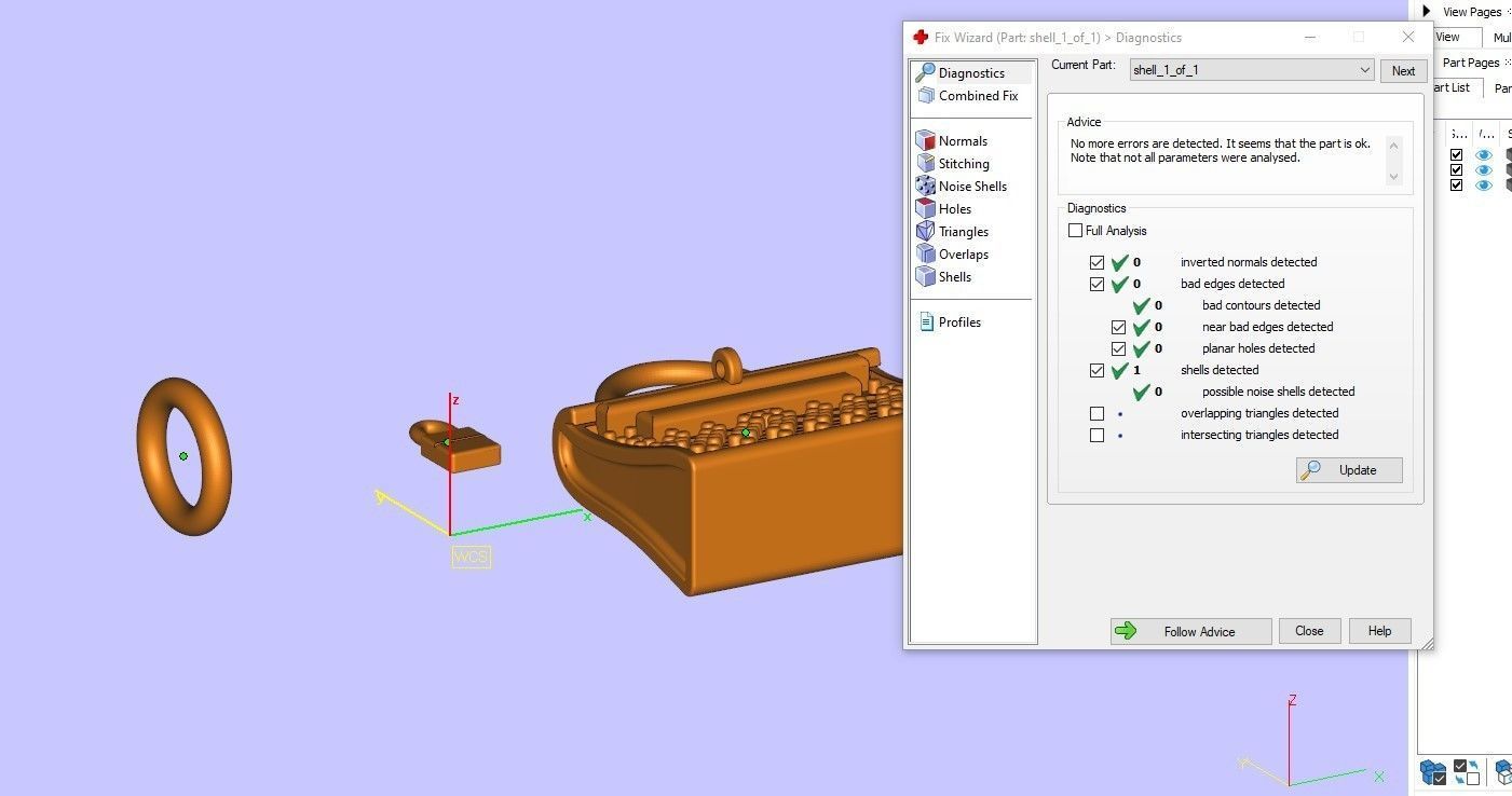 Hermes Bag Pendant  3D print model_3