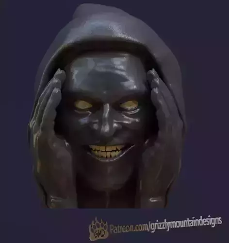 Scary Window Creeper Halloween Model of William Dafoe Willem 3D print model