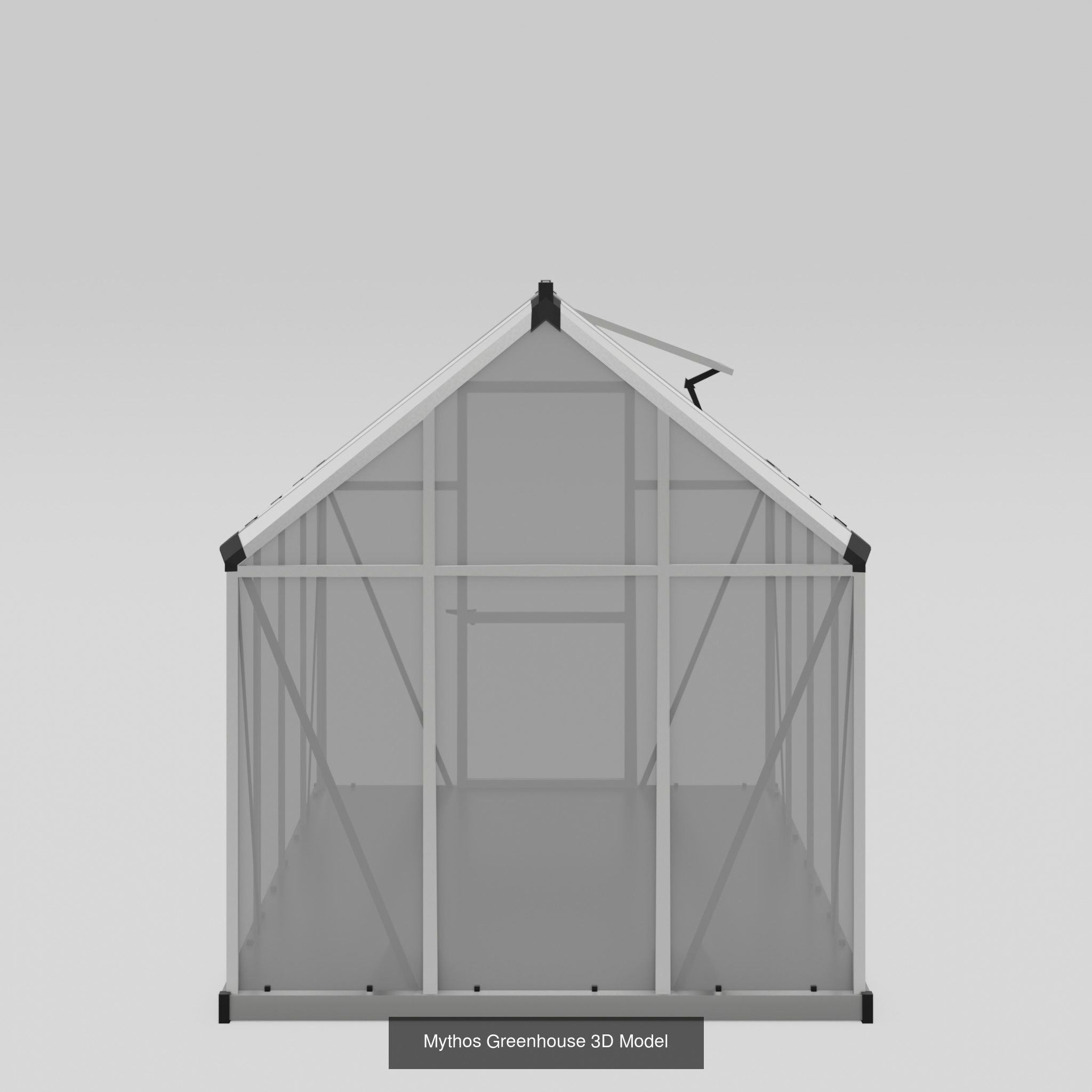 Collection of Green House 3D Models - 8 Models _1