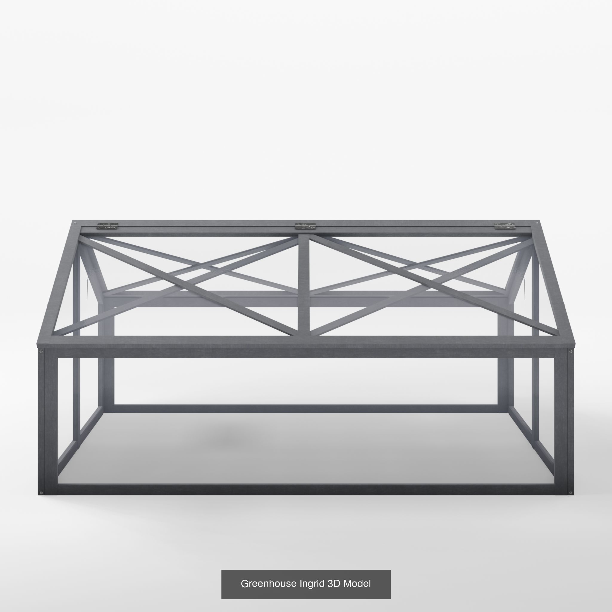 Collection of Green House 3D Models - 8 Models _8