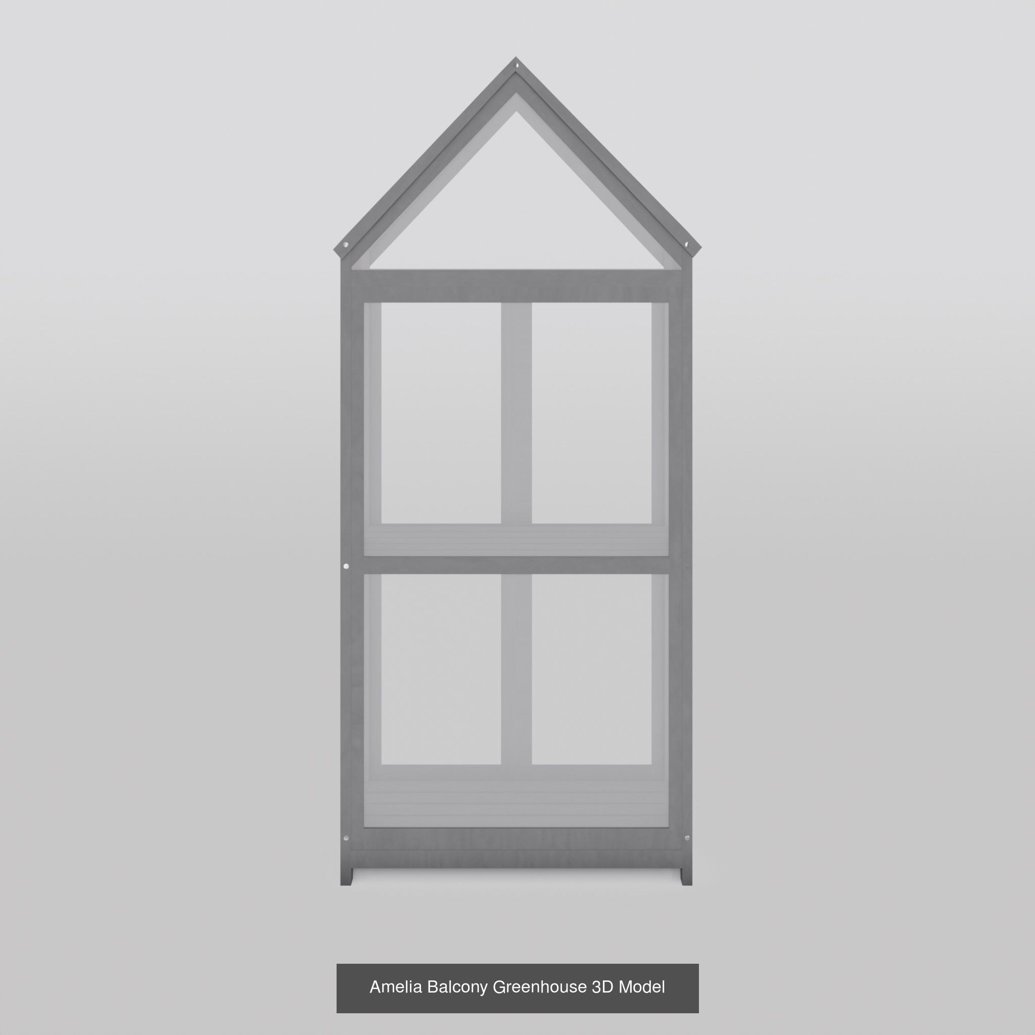 Collection of Green House 3D Models - 8 Models _2