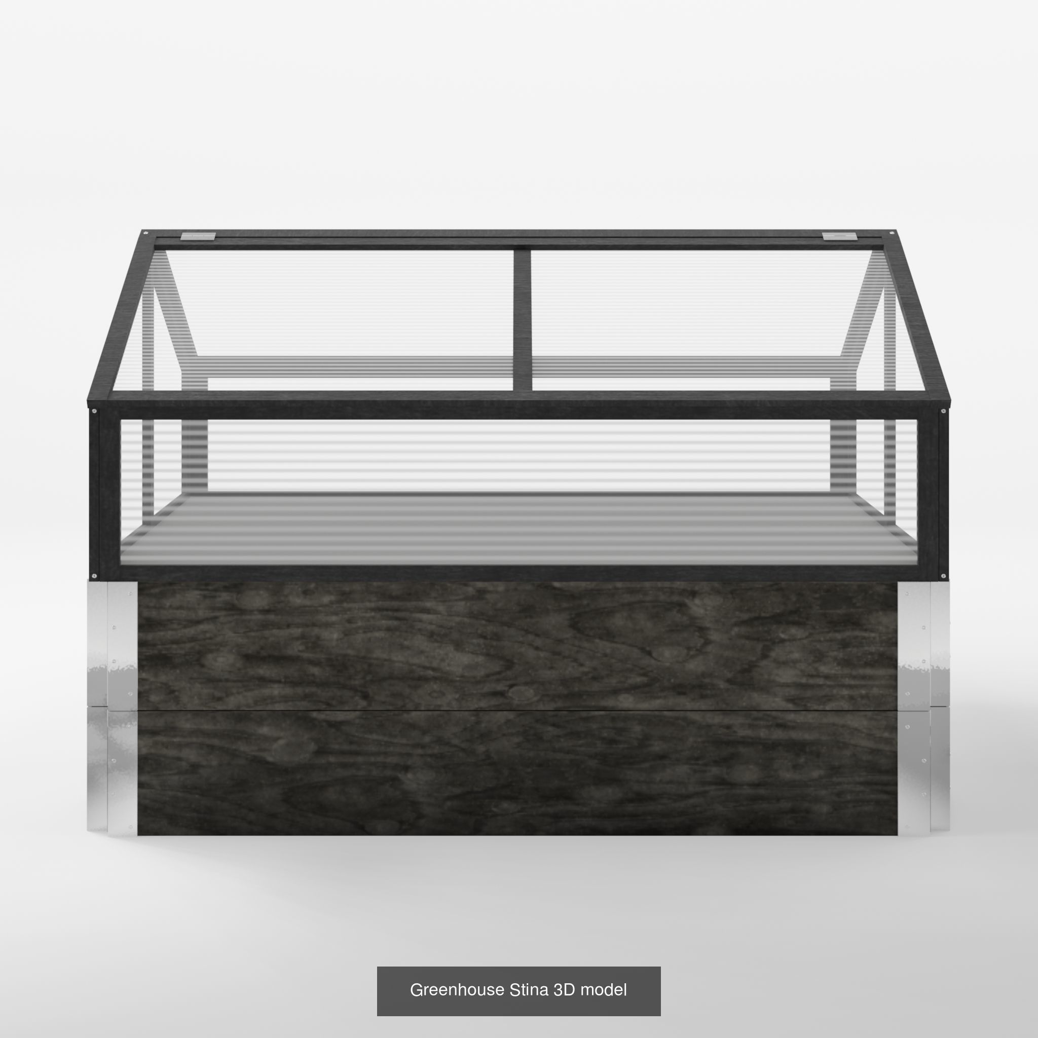 Collection of Green House 3D Models - 8 Models _7