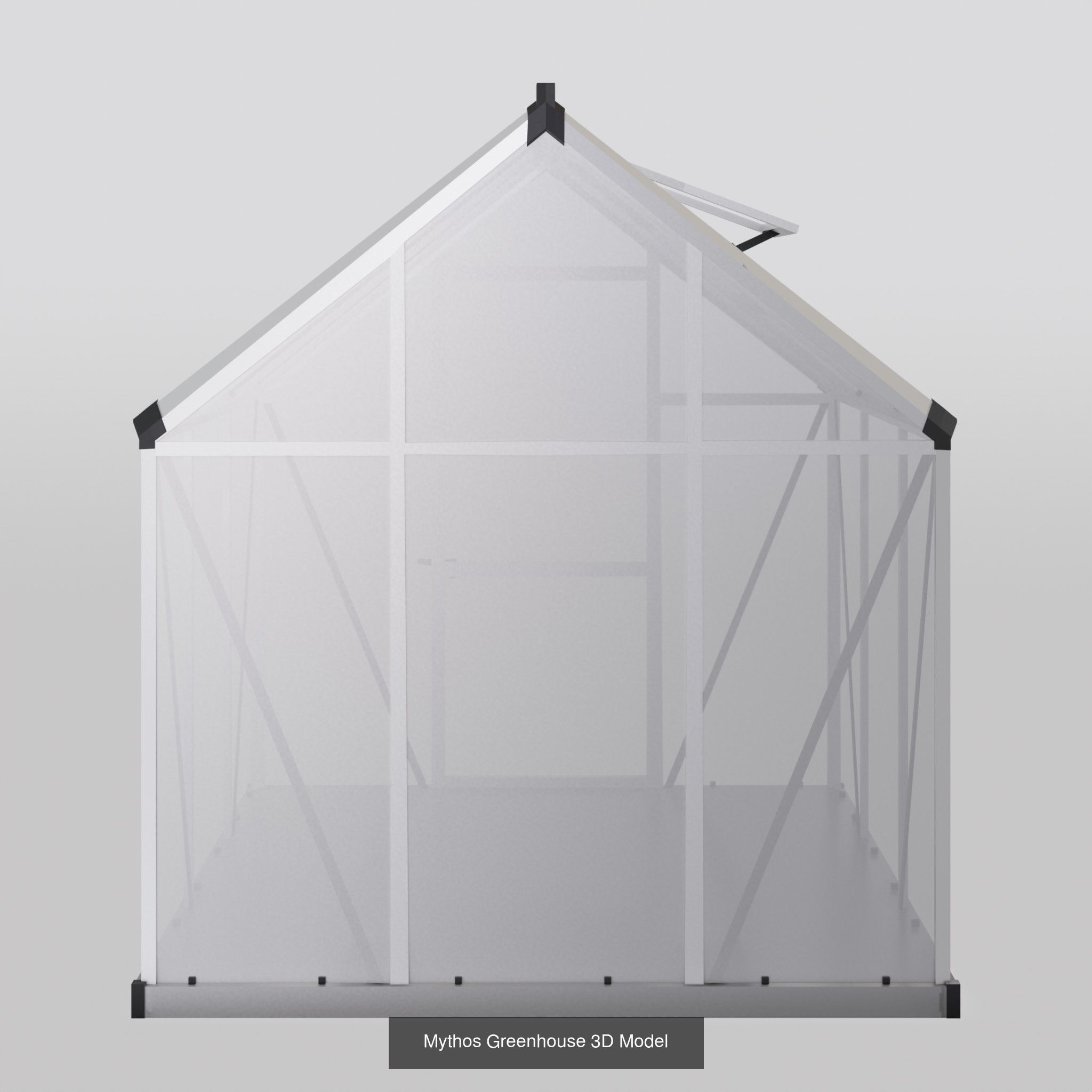 Collection of Green House 3D Models - 8 Models _4