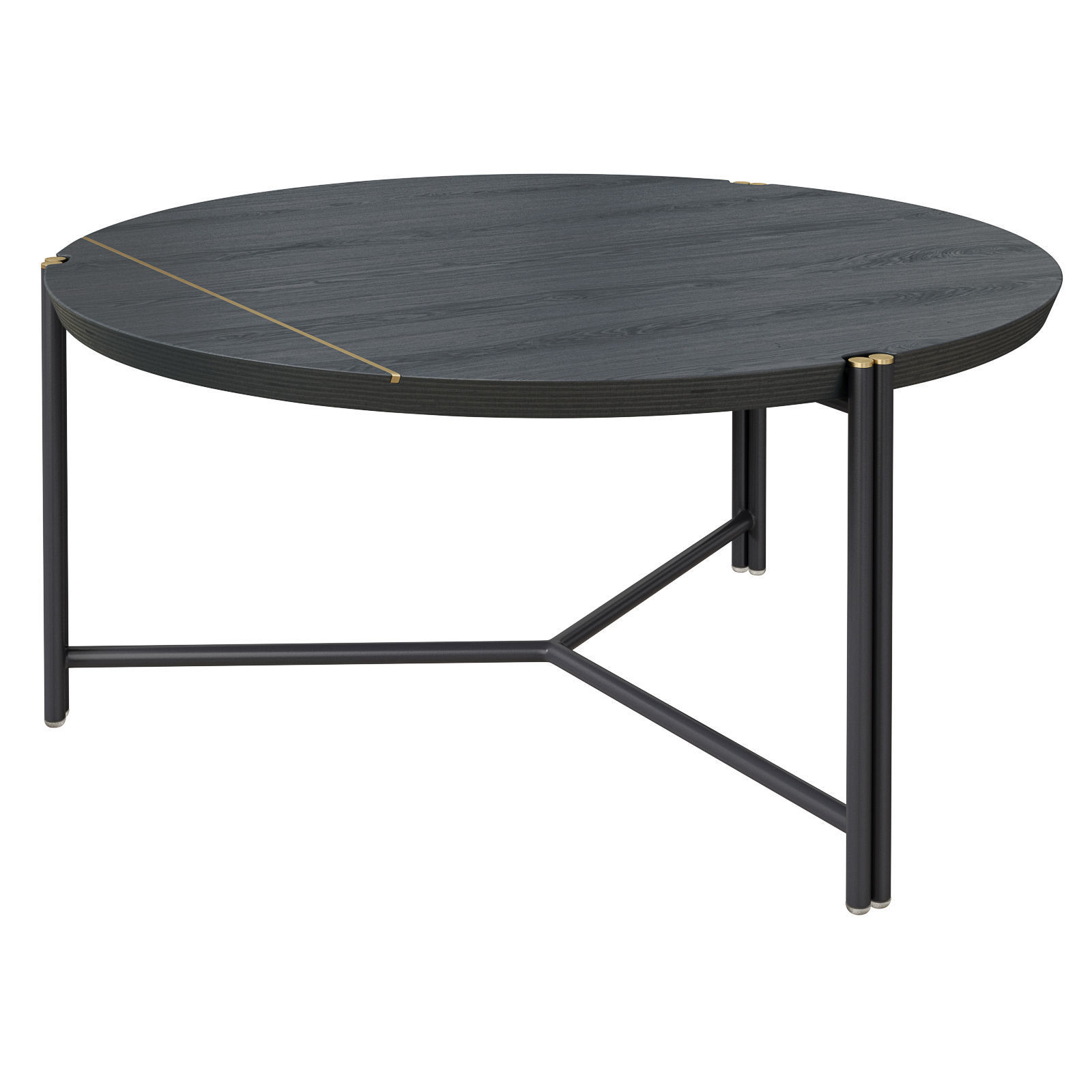 Coco Republic Milo nesting coffee table Low-poly 3D model_2