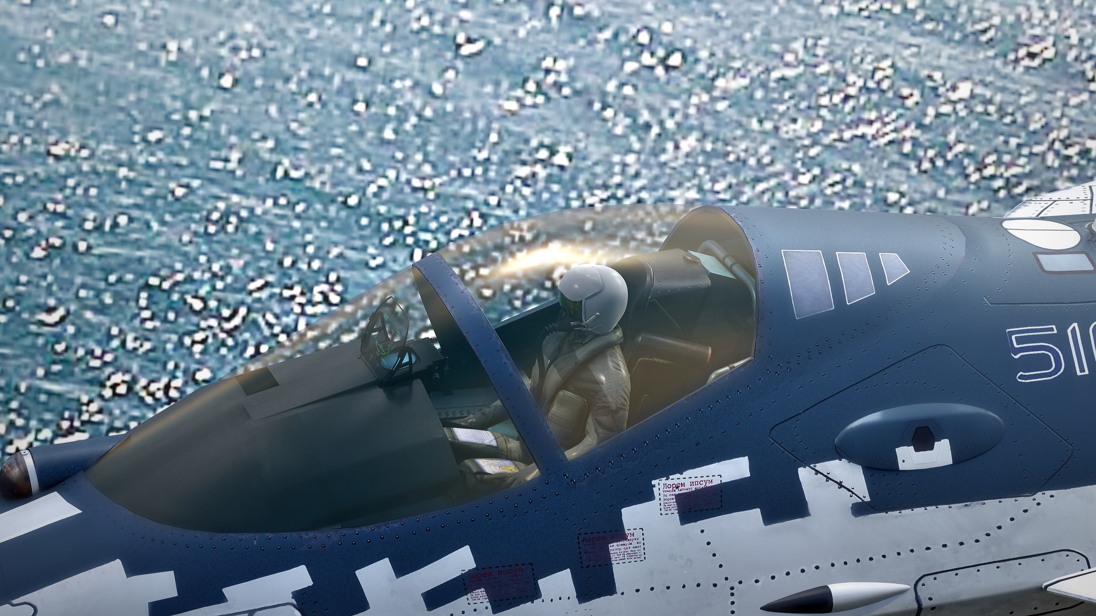 SU57 Felon-TopGun with Cockpit-Fully Rigged Low-poly 3D model_29