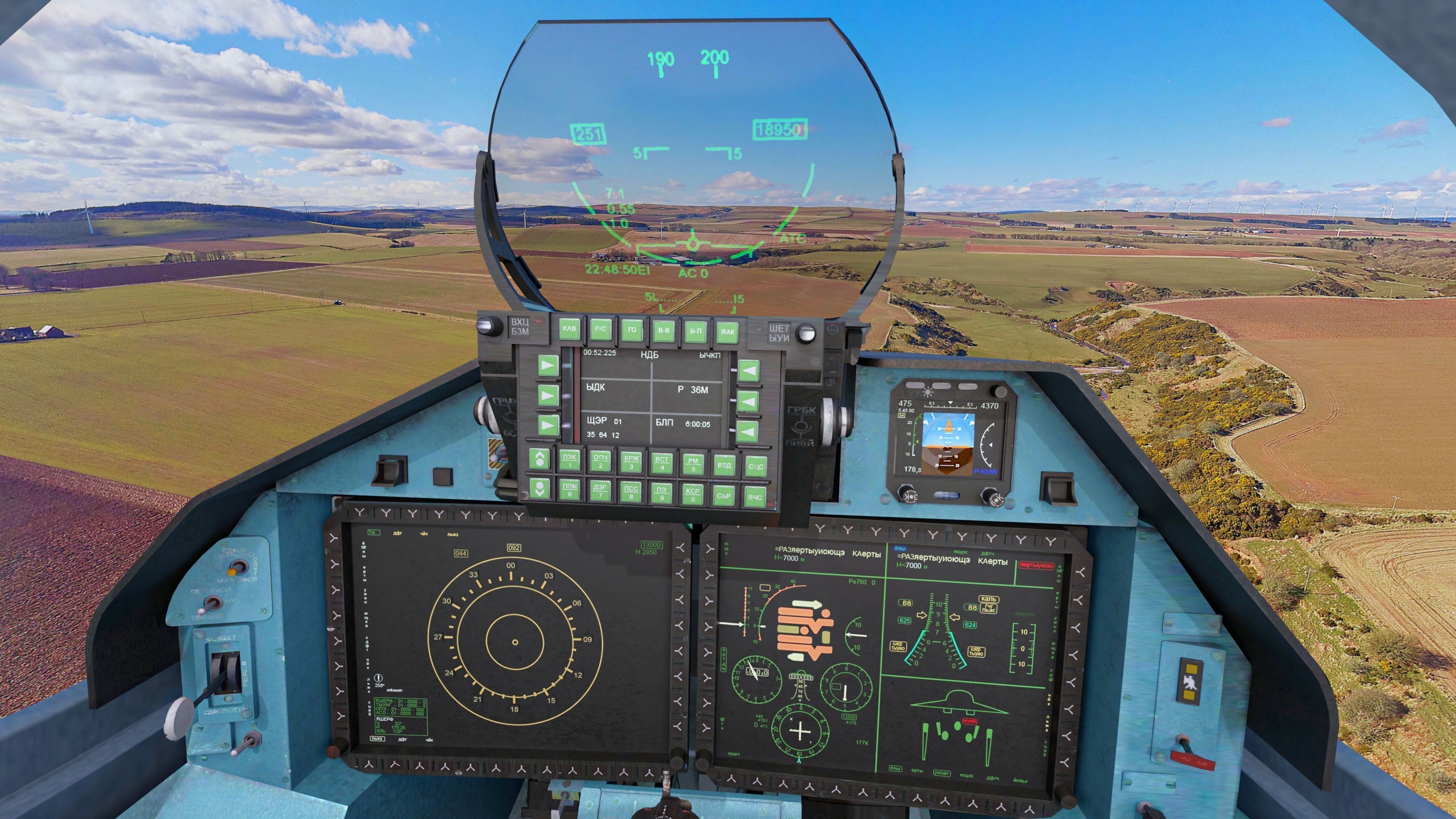 SU57 Felon-TopGun with Cockpit-Fully Rigged Low-poly 3D model_30