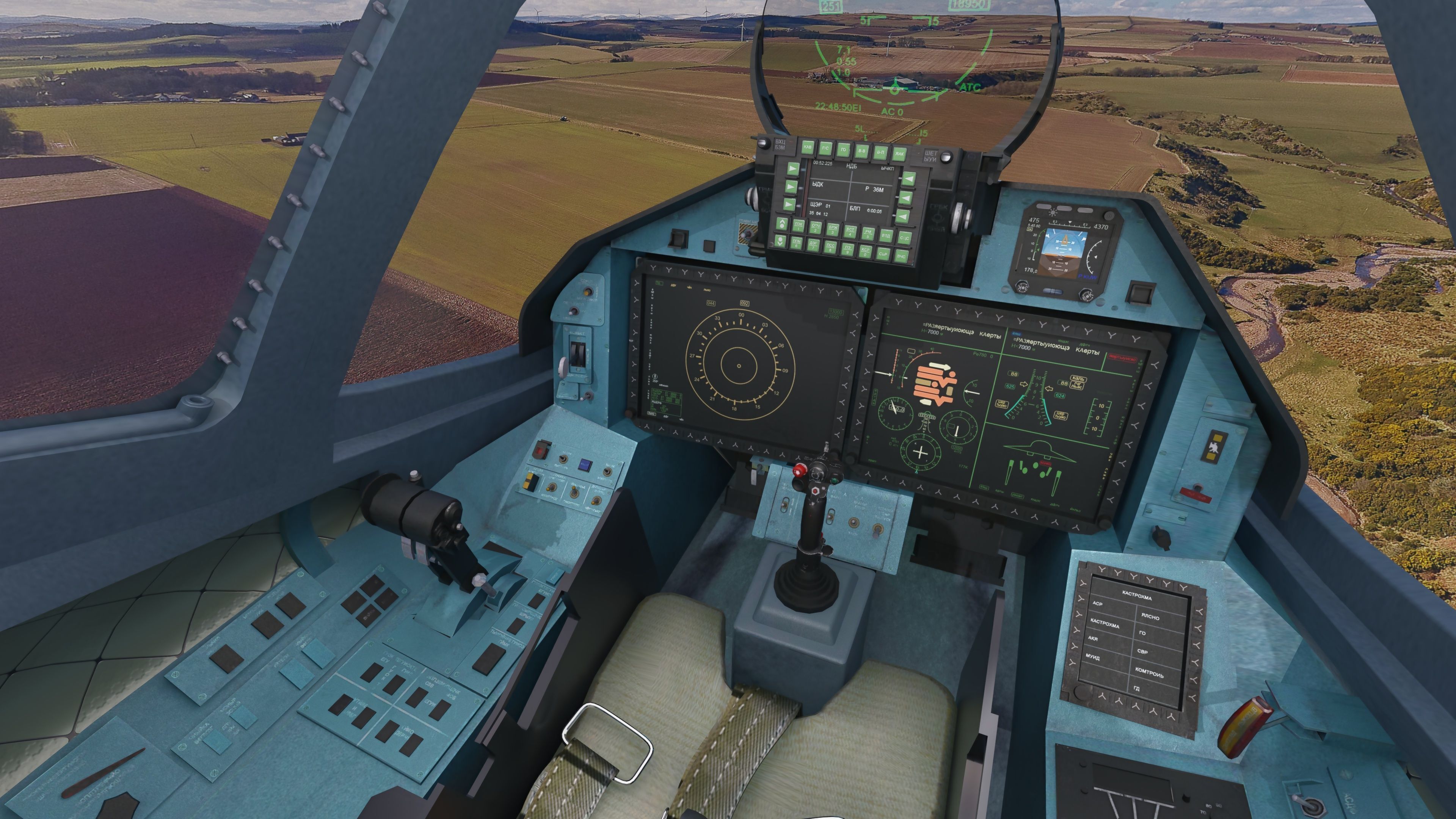 SU57 Felon-TopGun with Cockpit-Fully Rigged Low-poly 3D model_31