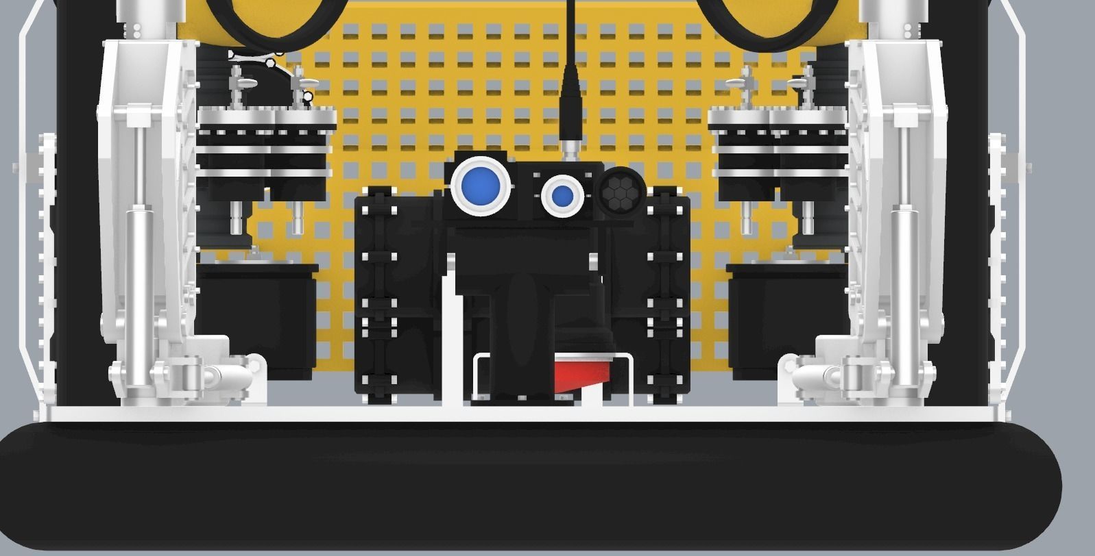 Merlin ROV WR200 Low-poly 3D model_33